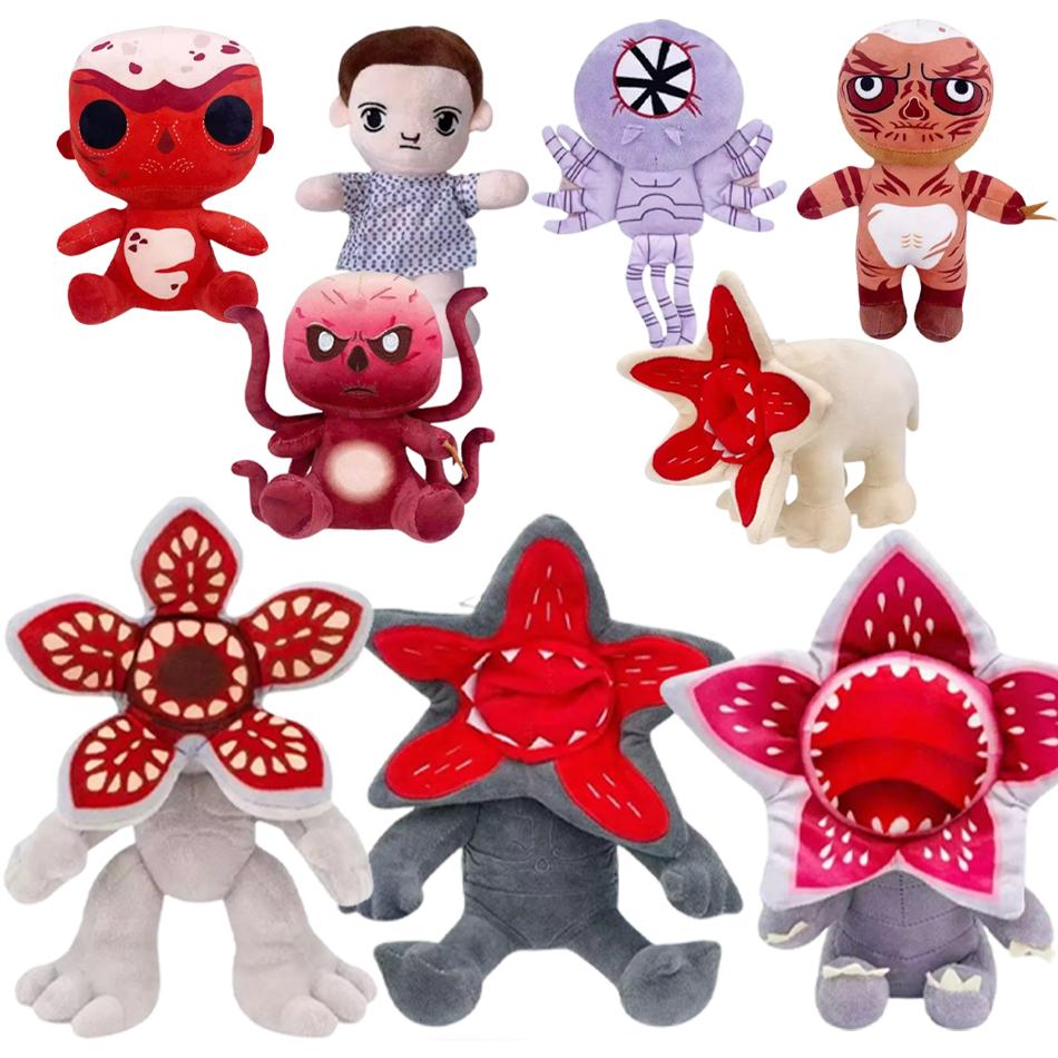 New Cute Man-Eating Flower Demogorgon Plush Toy Doll Cartoon Movie Peripheral Plushie Game Enthusiast Children'S Gift