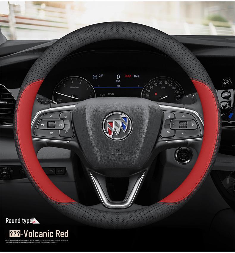 Чехол на руль автомобиля Buick: Натуральная кожа для Angkewei Plus, LaCrosse, Regal, Verano, Velite 6, GL8