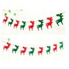 Seasonal Decorations 2 Pack Of Christmas Banner Burlap Party Bunting Garland For Outdoor Indoor Decorations