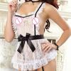 Женское сексуальное женское белье, кружевные костюмы служанки, горничной, сексуальное ночное белье, нижнее белье