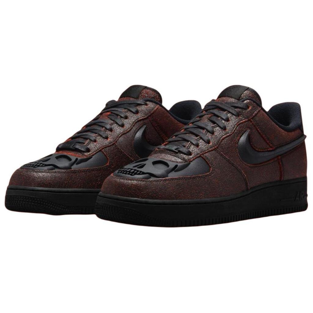 Nike Air Force 1 Low Retro Qs Halloween Skull Sneakers HV2016-001