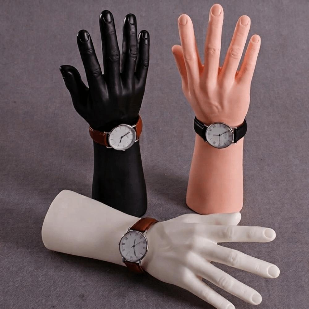 Standing Mannequin Hand Realistic Ring Display Prop Hand Display Stand  Window Display