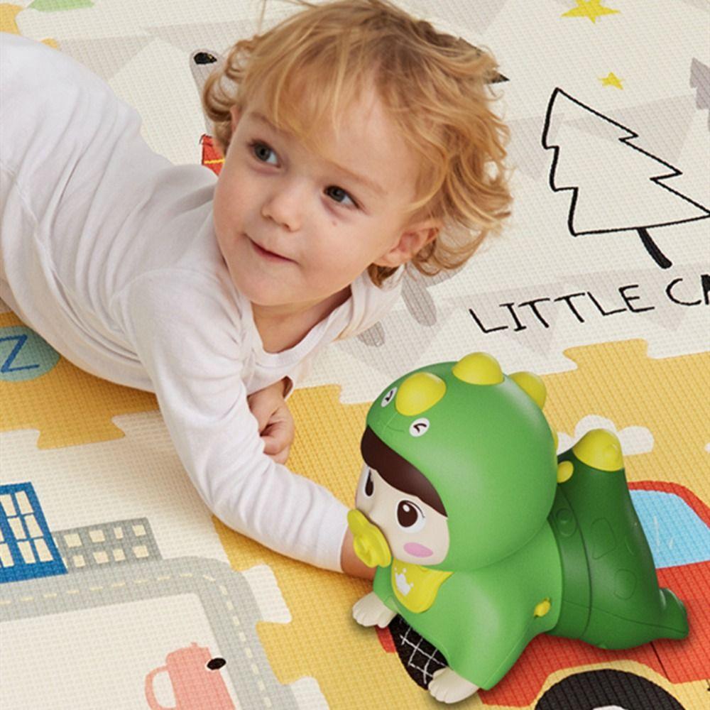 Cartoon Animal Crawling Practice Toys Early Education Crawling Kids Doll Toys  Baby/Toddlers