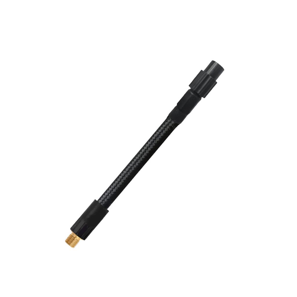 Шланг насоса для накачивания, адаптер с фиксатором, воздушный шланг для шин, надувная камера, шланг для накачивания с нейлоновой оплеткой