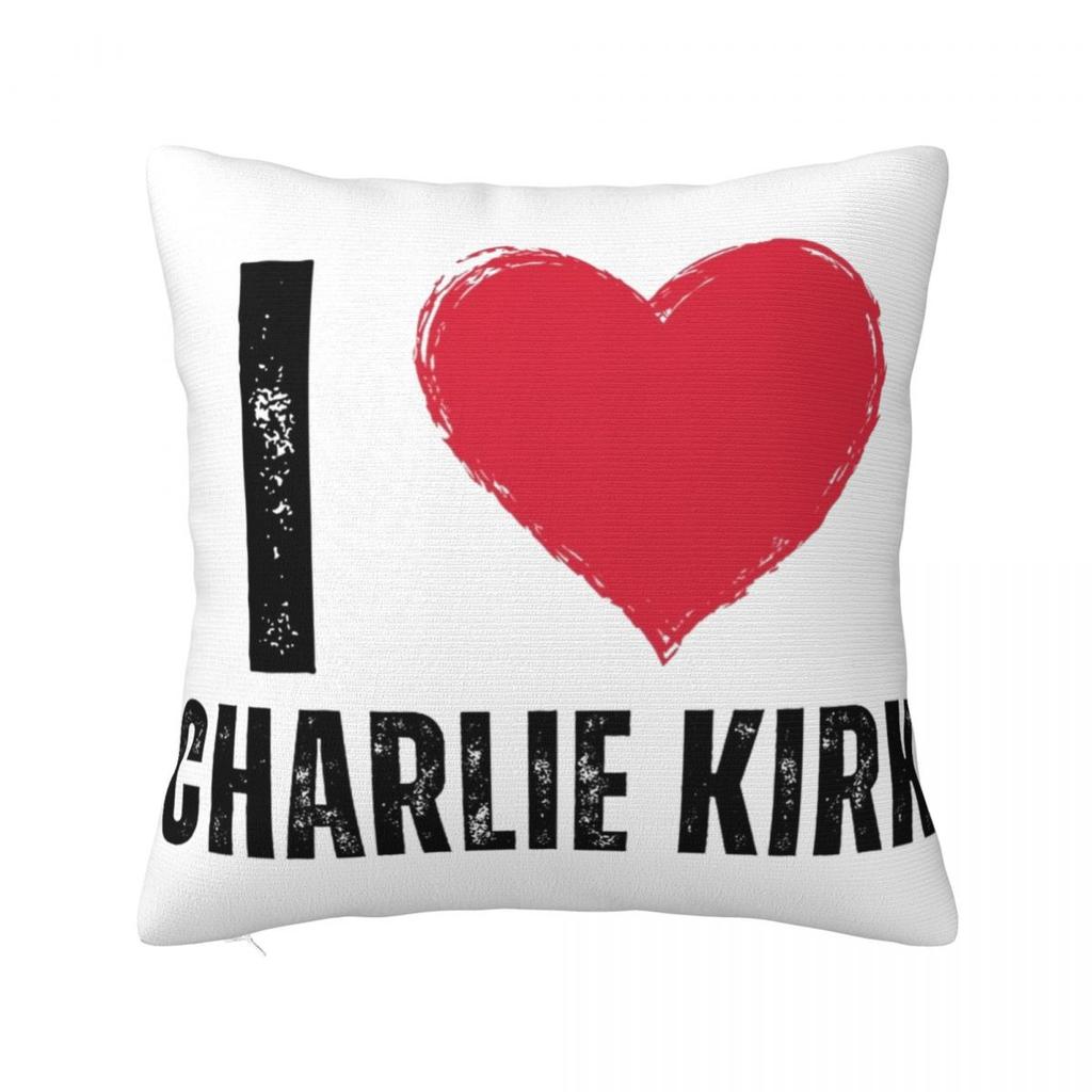 Decorative Pillow Cover Official In Loving Memory Of Charlie Kirk Accessories Home Pillow Case Cover Zipper Multi Size