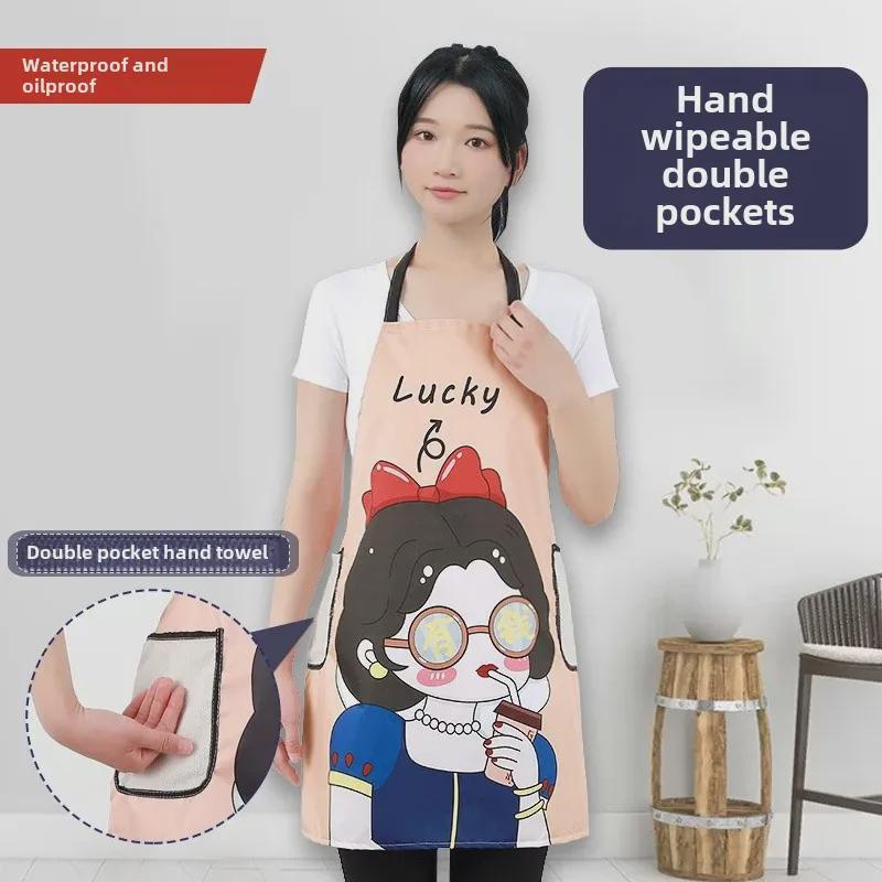 Водонепроницаемый и маслостойкий кухонный фартук унисекс с логотипом