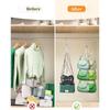 Purses Hanger Organizer for Closet, Myfolrena Metal Purse Holder for Closet Space Saving Bag Storage Hook for Hanging Handbags,