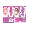 Aikatsu Stars X Sanrio Characters 03 C Ver. [Collaboration Illustration [Life-Size]] Premium Acrylic Diorama Plate