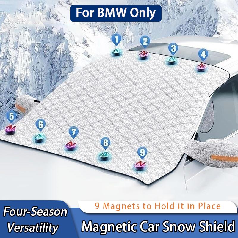 Для BMW GT I3 I4 I5 I7 M3 M4 M5 M6 M8 E60 E61 E70 E81 E87 E90 E91 E92 Автомобильный Передний Лобовое Стекло Защита от Снега Солнцезащитный Козырек Чехол Запчасти