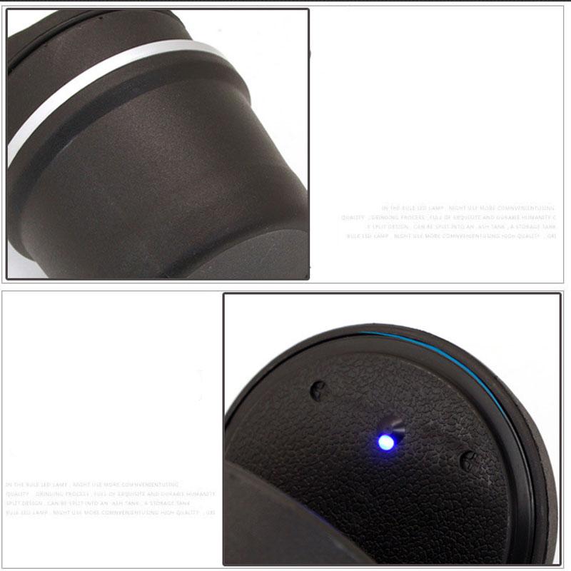 Car Ashtray Storage Cup Smokeless with LED Light Auto Accessories For Citroen C-Quatre C-Triomphe Picasso C1 C2 C3 C4 C4L C5