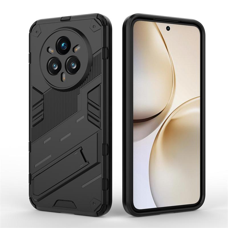 Для OPPO Realme 14 Pro Plus Чехол Крышка Realme 14 Pro Plus Capas PC Противоударный Бампер Задняя Крышка Телефона Держатель Fundas Realme 14 Pro Plus