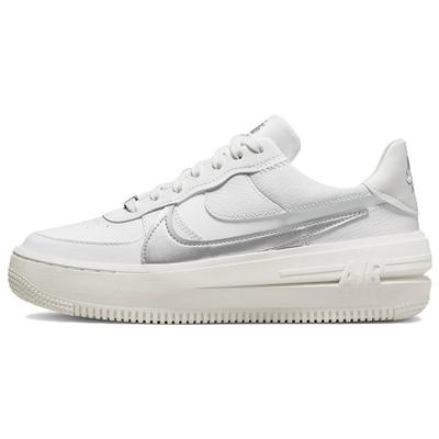 Air Force 1 PLT.AF.ORM Женские кроссовки White Metallic Silver Summit-White Sail Wolf-Grey DJ9946-101