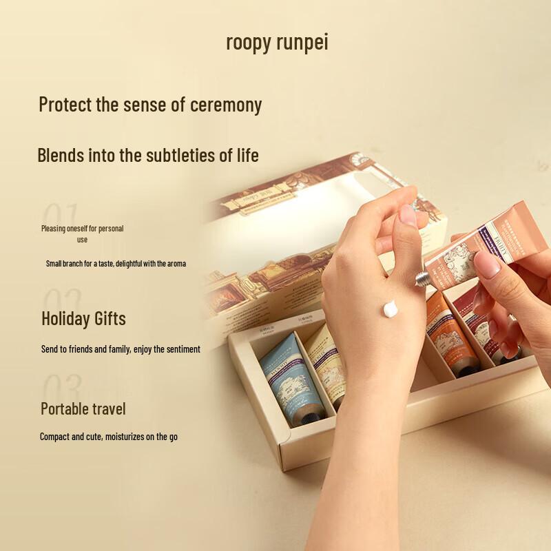 Roopy Poetry Series MINI CARE Hand Cream Set