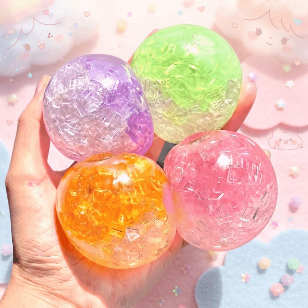 Shredded Ice Sugar Cracking Squishy Toy Crushed Ice Texture Squishy Fidget Toy Vent Toy