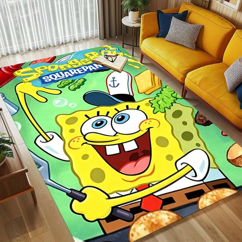 Spongebob Living Room Nonslip Area Rug Soft Carpet For Bedroom Game Playroom Sofa Office Home Decor Doormat Christmas Gift C926409