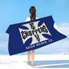Пляжное полотенце с логотипом мотоцикла West Coast Chopper для детей, персонализированное банное полотенце, полотенце для бассейна, подарок на отпуск, полотенце для пикника, подарок на вечеринку