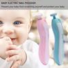 Safe Electric Nail Clipper Cutter Baby Nail Trimmer Manicure Pedicure Clipper Cutter Scissors Kids I