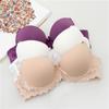 Lace Women Bra Underware Adjustment PushUp Support Bra for Girl