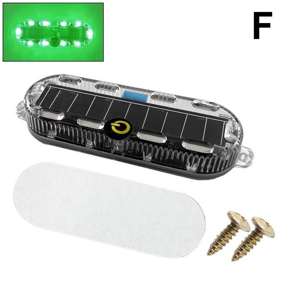 Солнечная Автомобильная стробоскопическая сигнальная лампа Автоматическое аварийное освещение Электрический мотоцикл Грузовик Тормоз Задний фонарь Водонепроницаемые мигающие огни