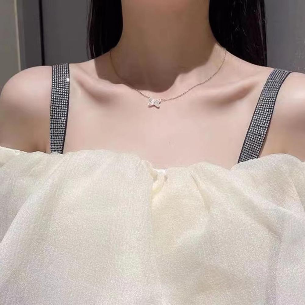 Multi-color Bra Shoulder Strap Detachable Bra Decorative Strap Rhinestone Shoulder Strap For Women