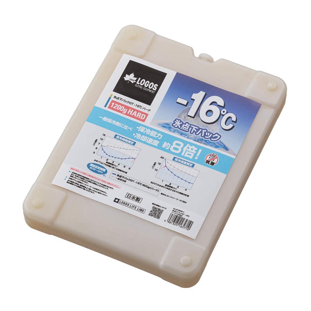 LOGOS Hyper Subzero Cooler L Subzero Pack 1200 г набор и GT-16℃/Hard (2 куска) 3-х частей (81670080 и 81660611)