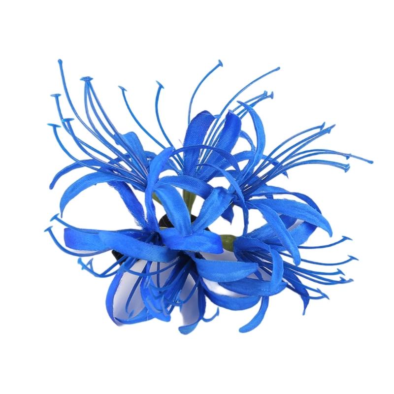 Элегантная Мода Большая Заколка для Волос с Цветком Биан, Головные Уборы для Женщин, Девушек, Нежная Боковая Заколка, Обручи для Волос, Аксессуары для Волос