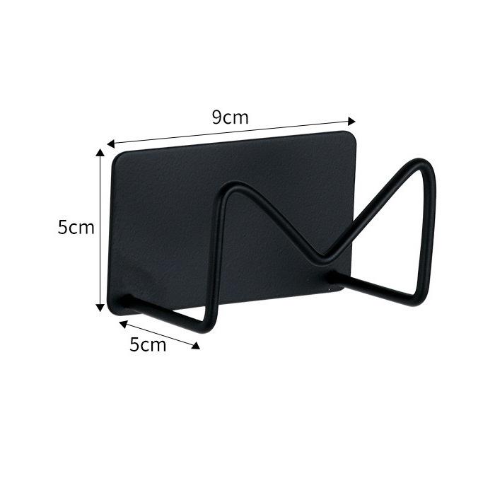 Stainless Steel Sponge Drain Rack - No Punching Kitchen Sink Cover with Steel Wire Ball Pot Brush Holder Wall Mounted Cloth Rack