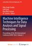 The Machine Intelligence Techniques for Data Analysis and Signal Processing : Proceedings of the 4th International Conference MISP 2022, Volume 1 Book