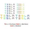 Автомобильная наклейка Наклейка на ручку тормозного суппорта автомобиля Tesla для Tesla Model X S Y 3 P75D P85D P90D P100D Roadster Пленки Боковое Крыло Окно