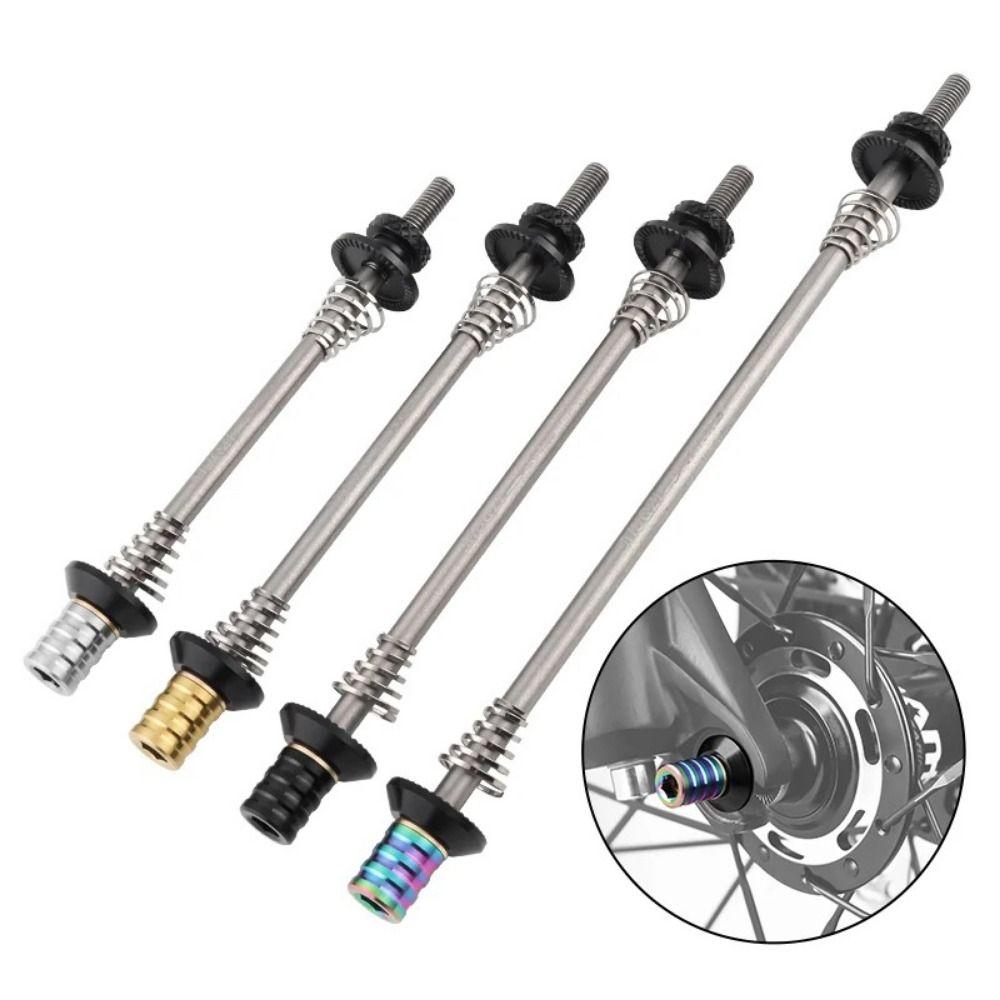 130-135mm Bicycle Quick Release Lever Ultralight Bicycle Steel Skewers Folding