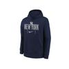 Nike X MLB Collaboration Hoodie New York Yankees Comfortable Simple Long Sleeve Kids Hoodies Navy-Blue 3Z3B7NMCR-NYY