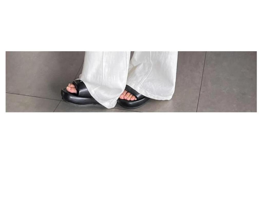 2026 High-Waist Cotton Linen White Wide-Leg Pants - Women's Anti-See-Through Straight-Leg Summer Casual 'Old Money' Style
