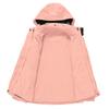 Outdoor 3in1 Mountain Climbing Cold Weather Hiking Trekking Hooded Pink [Gopune] Coat, Women's, Outwear, Jacket, Jacket, Wear, 2-Piece Set, Wear,
