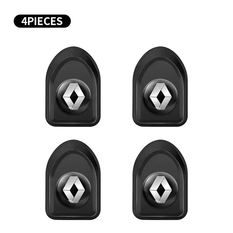 Для Renault 2026 Новые колпаки на диски 1/2/4 ШТ. Мини-крючки для автомобиля Черный пластик Самоклеящиеся Невидимые крючки Для Renault Clio Laguna 2 Mega