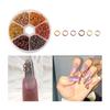 Nail Art Design Hanging Ornament Nail Tassel DIY Charms Elegant Pendant Dangle Ring Decors Set DIY Manicure Tools