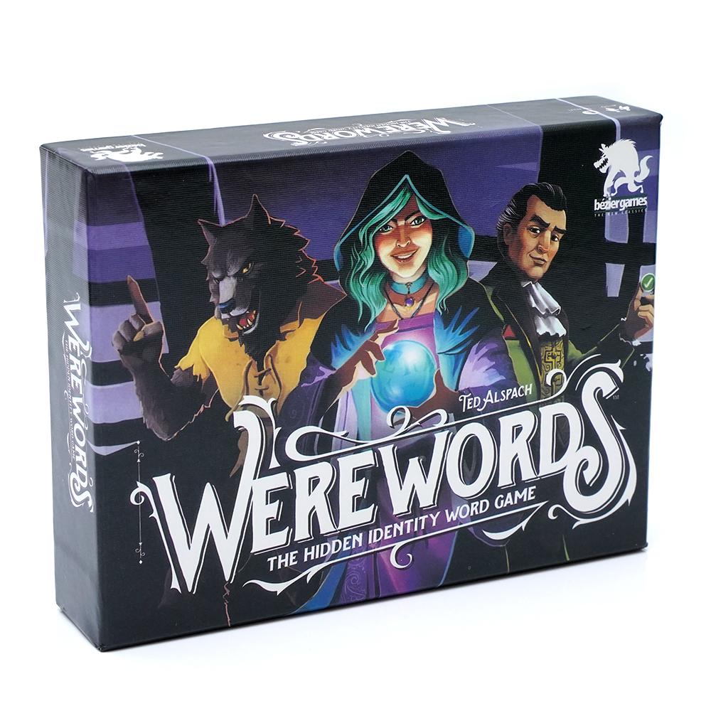 Настольная игра Werewords Веселье для семей Увлекательная социальная дедукция Отлично подходит для семей Вечеринка Игра для словесной игры