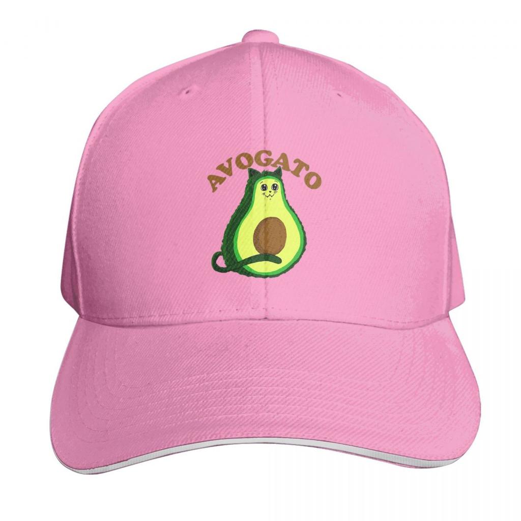 Avogato Cat Cute And Funny Aguacate Gato Cap Fashion Casual Baseball Caps Adjustable Hat Hip Hop Summer Unisex Baseball Hats