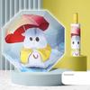 Fully Automatic Umbrella Creative Children's Cartoon Digital 8 Bone Three Fold Special Sun Umbrella