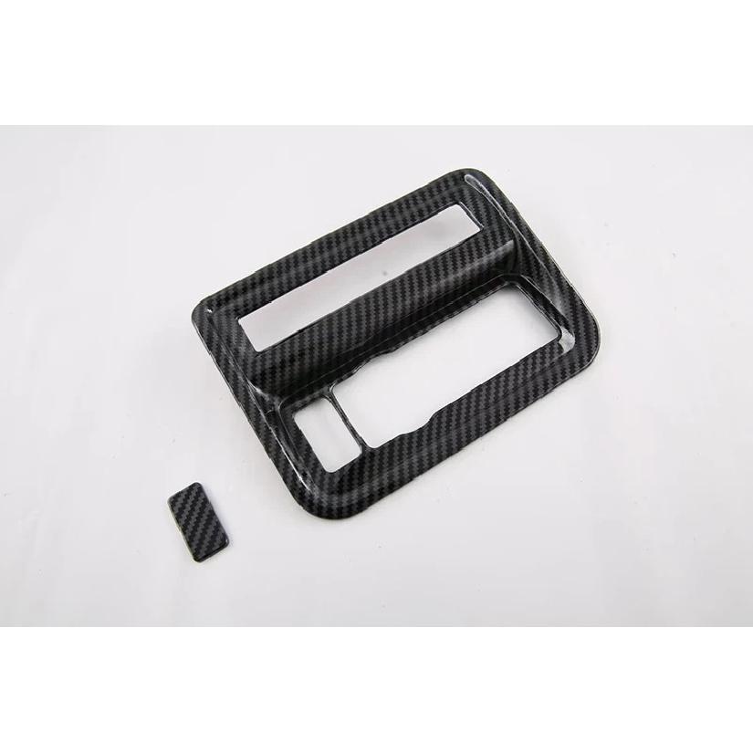 For Ford Raptor F150 P702 Carbon Fiber Style Head Light Switch Button Control Panel Cover Trim Bezel