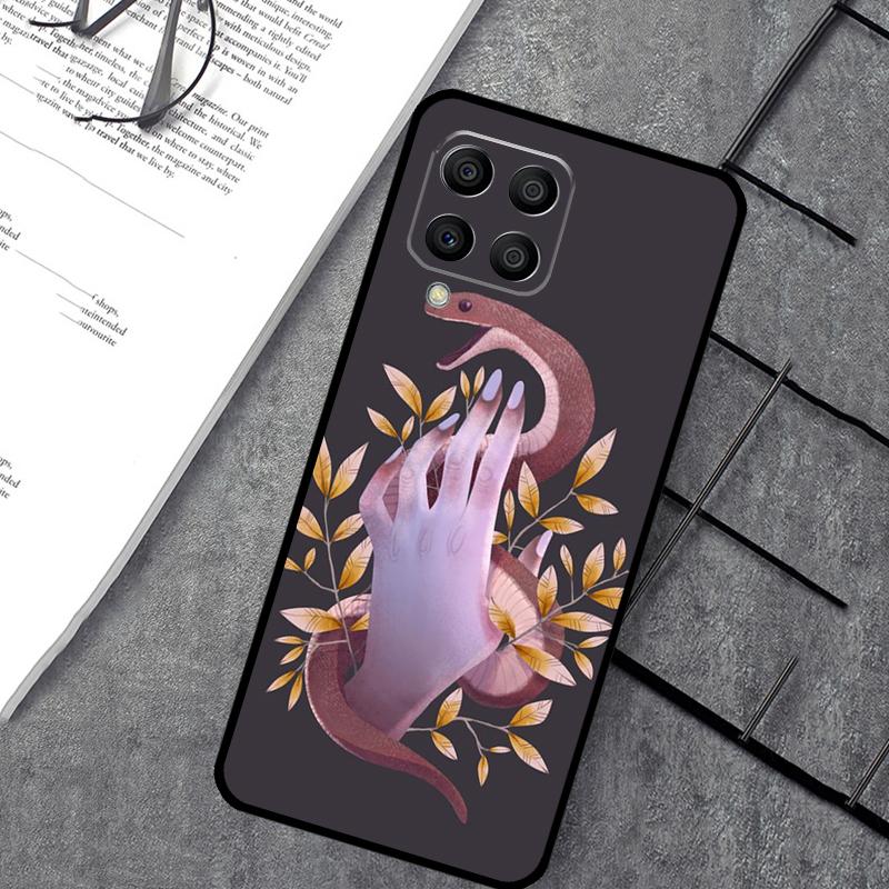 Чехол-иллюстрация со змеей для Samsung Galaxy M54 M32 M52 M15 M11 M12 M13 M14 M06 M16 M36 M56 M31 M53 M35 M55 M34