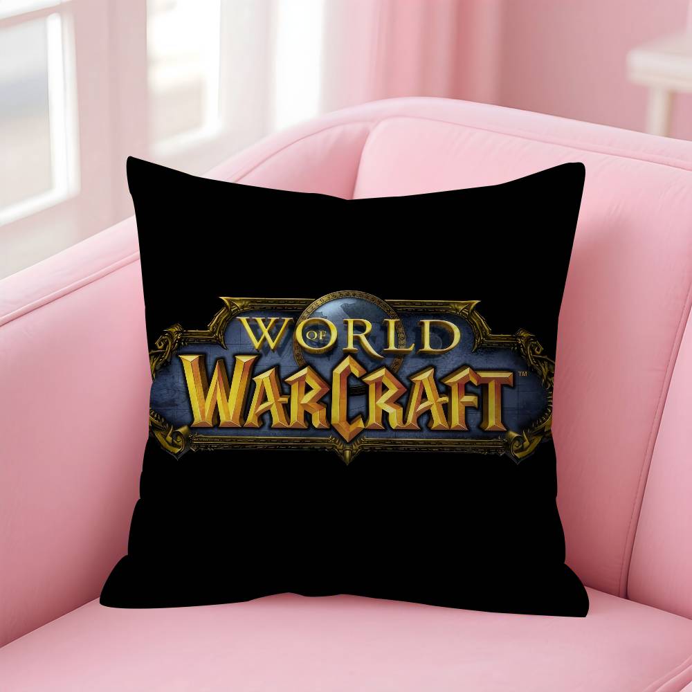 Pillow Anime Pillow Sofa Bed Head Pillow Cover Cushion Cover Fashion World of Warcraft Hot Video Game