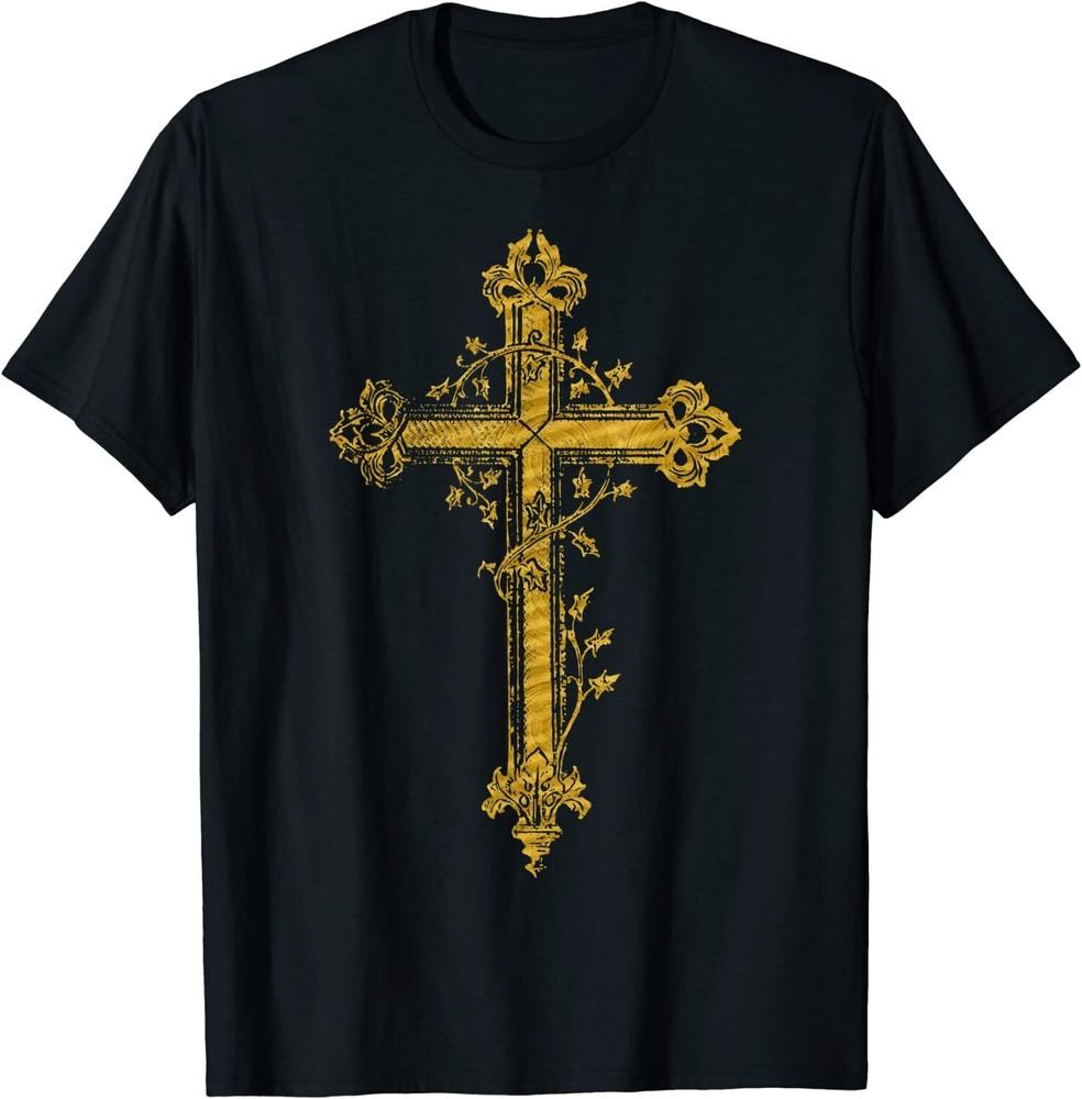 New Limited Catholic Vintage Cross Easter, Great Gift Idea T-Shirt Unisex T-Shirt