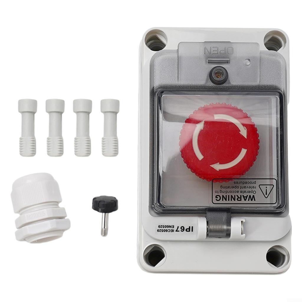 Button Box Switches Waterproof With Box 130*80*100mm Button