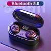 TW80 Bluetooth-compatible 5.0Stereo Digital Display In-Ear Wireless Earphones Earbuds