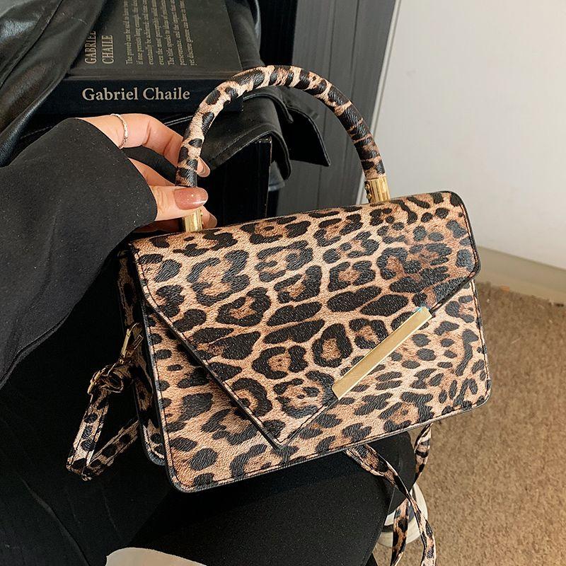 Сумка с принтом Premium Sense of Leopard, женская сумка через плечо New Tide Fashion, сумка через плечо Retro Hundred, женская сумка