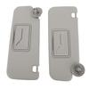 Sun Visor Sunshade Car Sun Visor 1 Pair Sun Visor Left Right Sun Visor with Mirror Replacement for  Aveo 2012 to  Grey