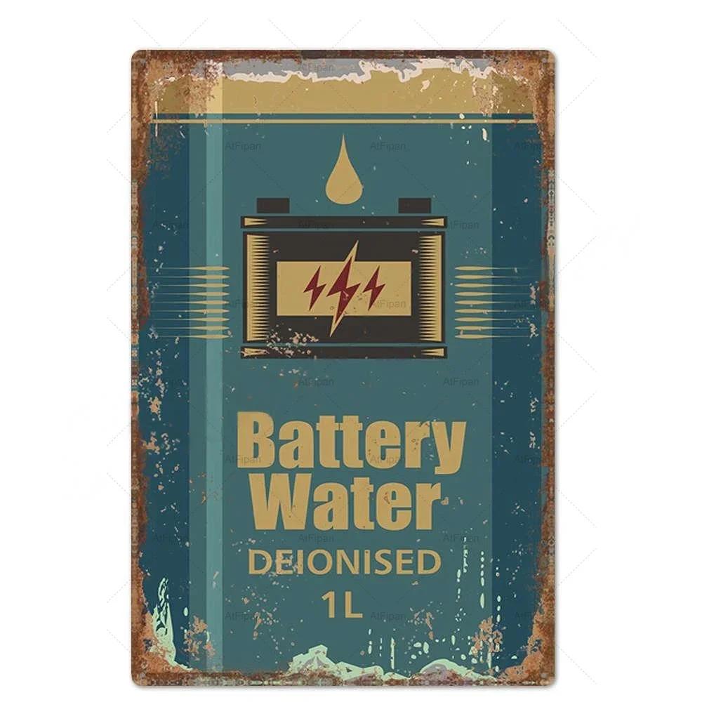 Винтажная металлическая жестяная табличка Ретро настенный декор Постер для гаража, автозаправки, автомастерской Идеальный акцент для домашнего декора