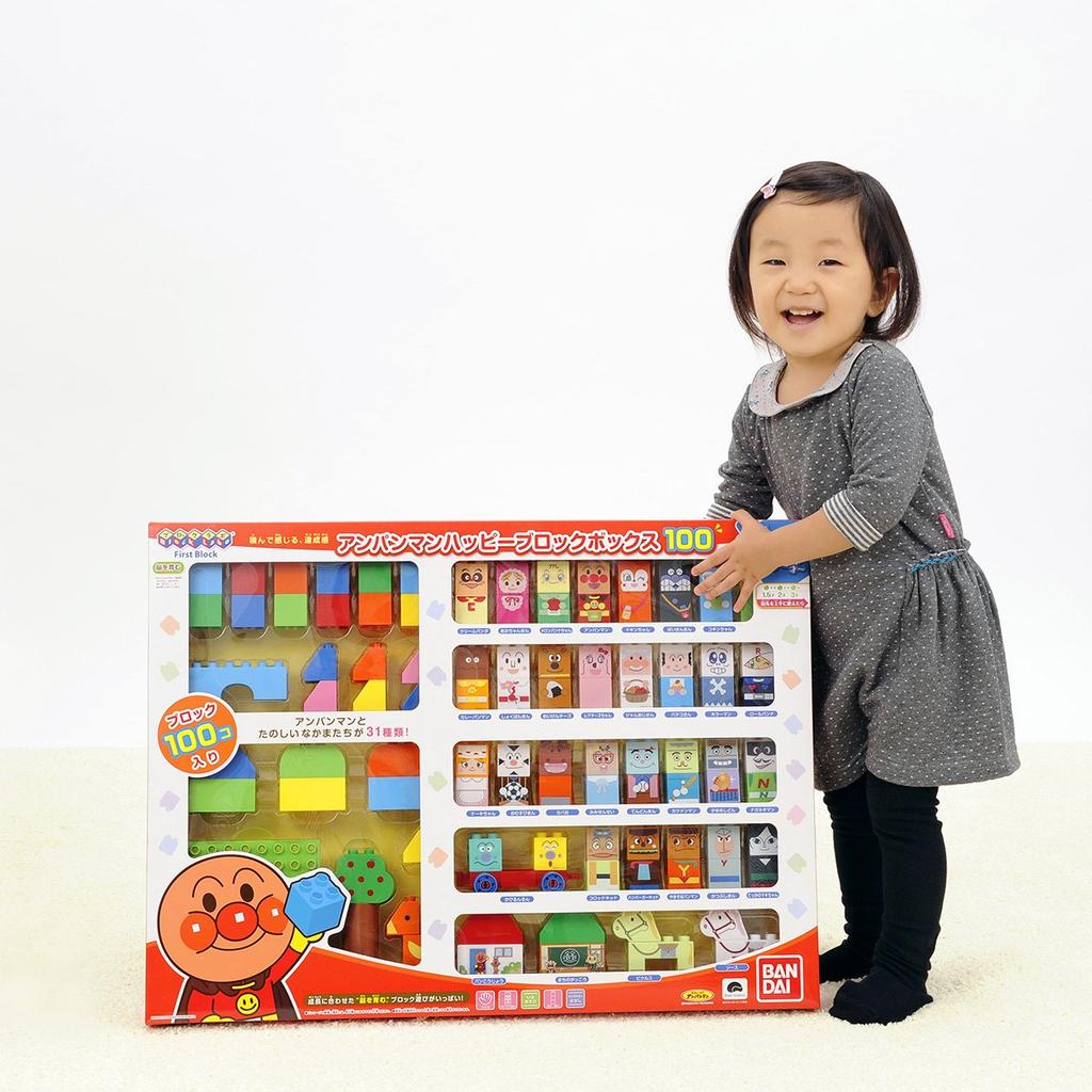 Block Lab Anpanman Anpanman Happy Block Box 100