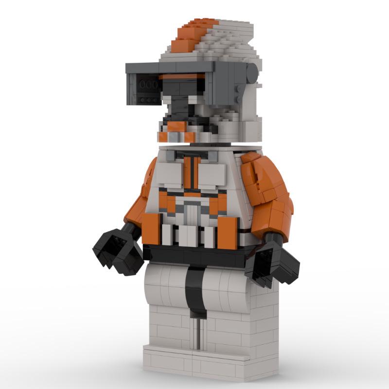 Фигурка-конструктор для взрослых Командир Клонов Коди - MOC-106558