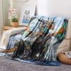Dragons  Print Flannel Blanket, High quality Comfortable for All Seasons, Home Decor, Warmth and Comfort